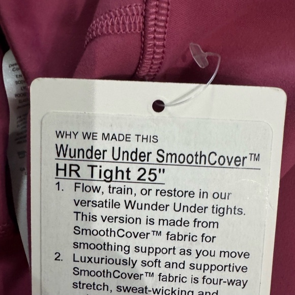 Lululemon Wunder Under SmoothCover 25" - Picture 4 of 4